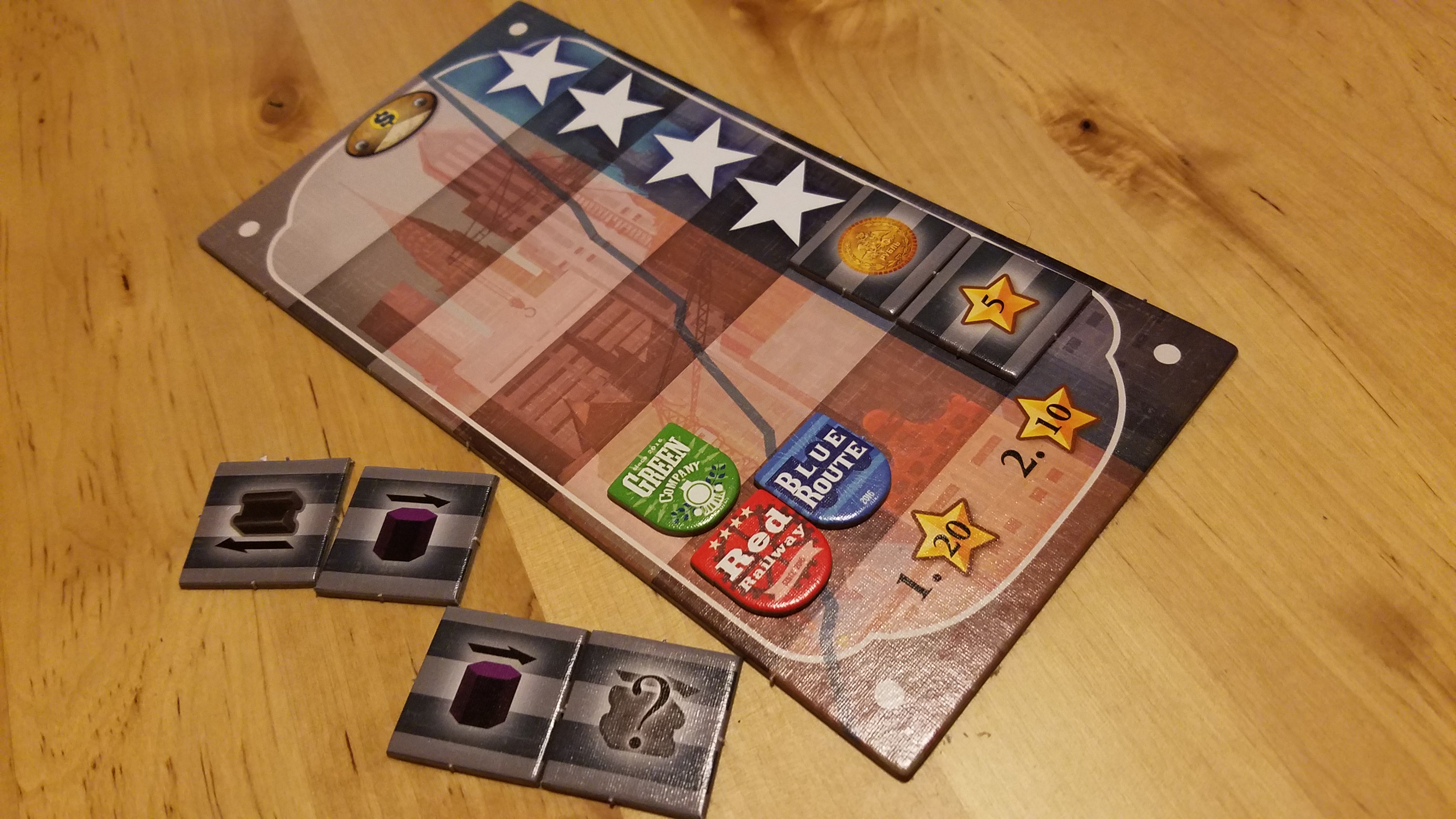 Russian Railroads board game image