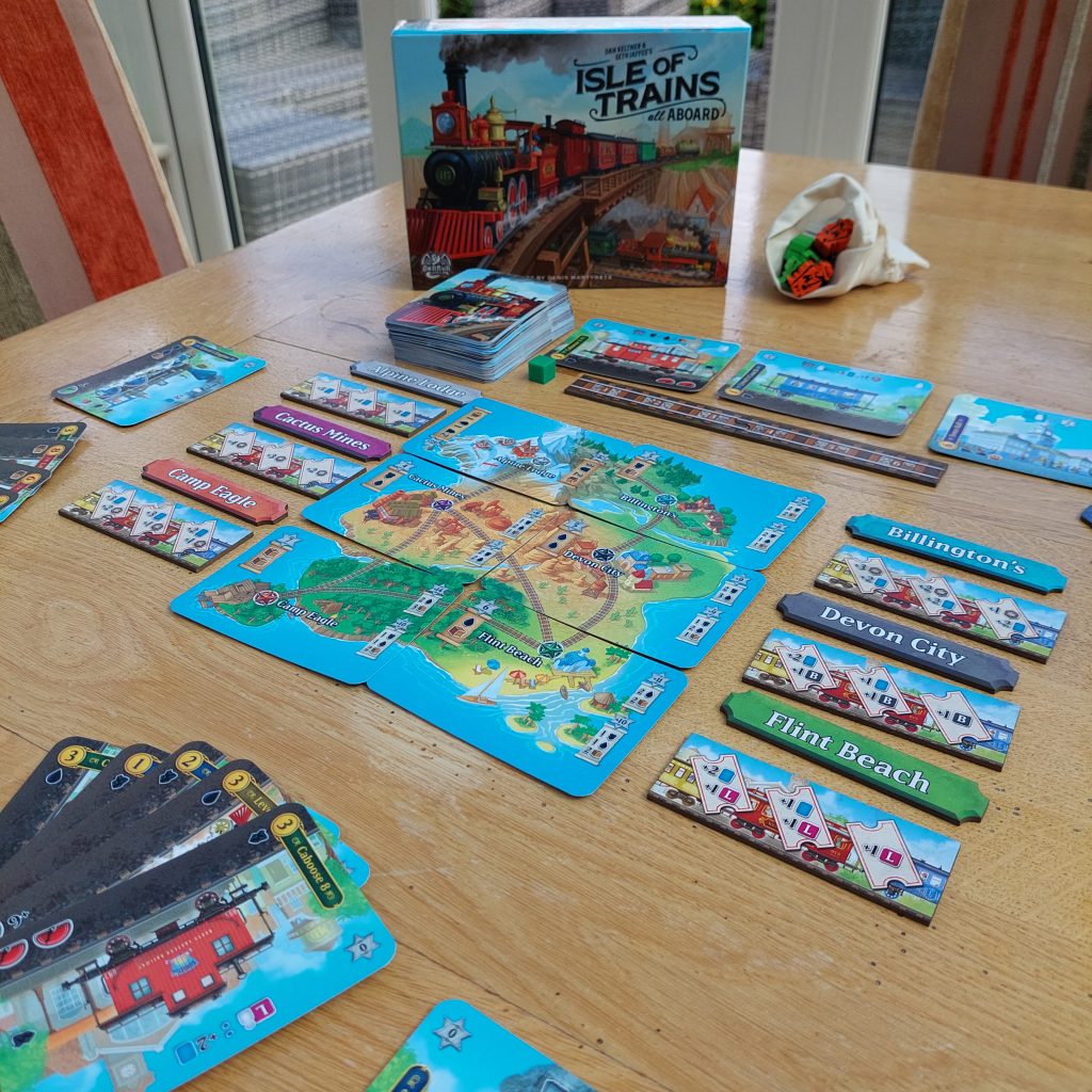 Trains board game image