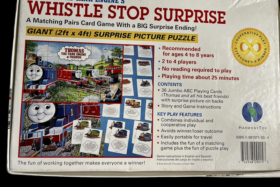 Whistle Stop board game image