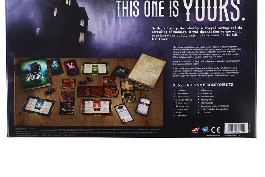 Betrayal at House on the Hill game image