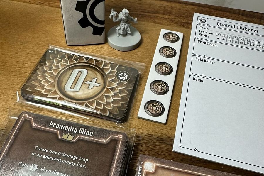 Gloomhaven character sheets