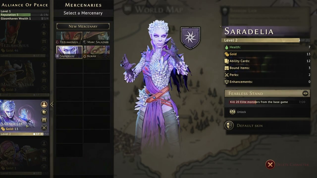 Gloomhaven game world evolution