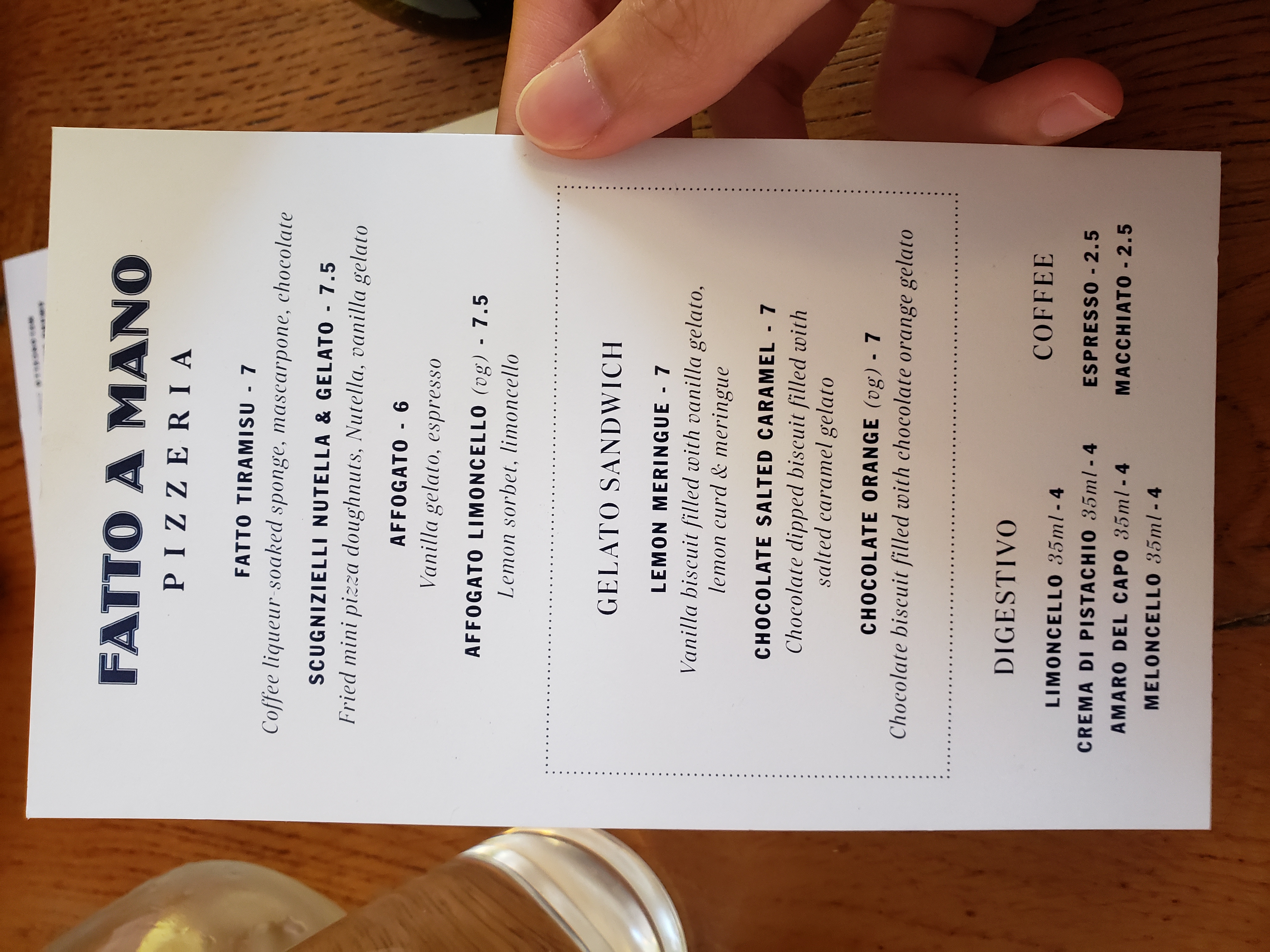 A la carte board game image