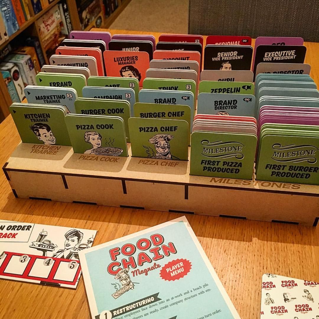 Food Chain Magnate board game image