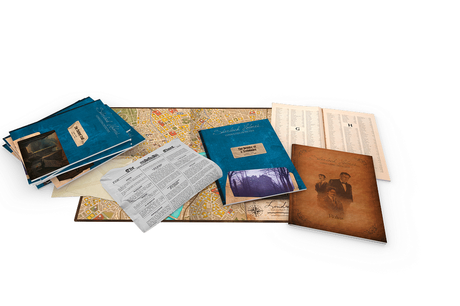 Sherlock Holmes Consulting Detective Carlton House & Queen's Park board game
