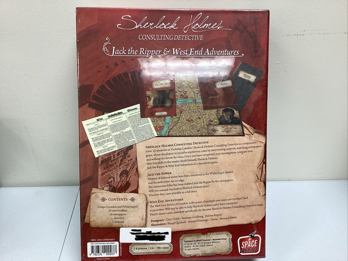 Sherlock Holmes Consulting Detective Directory