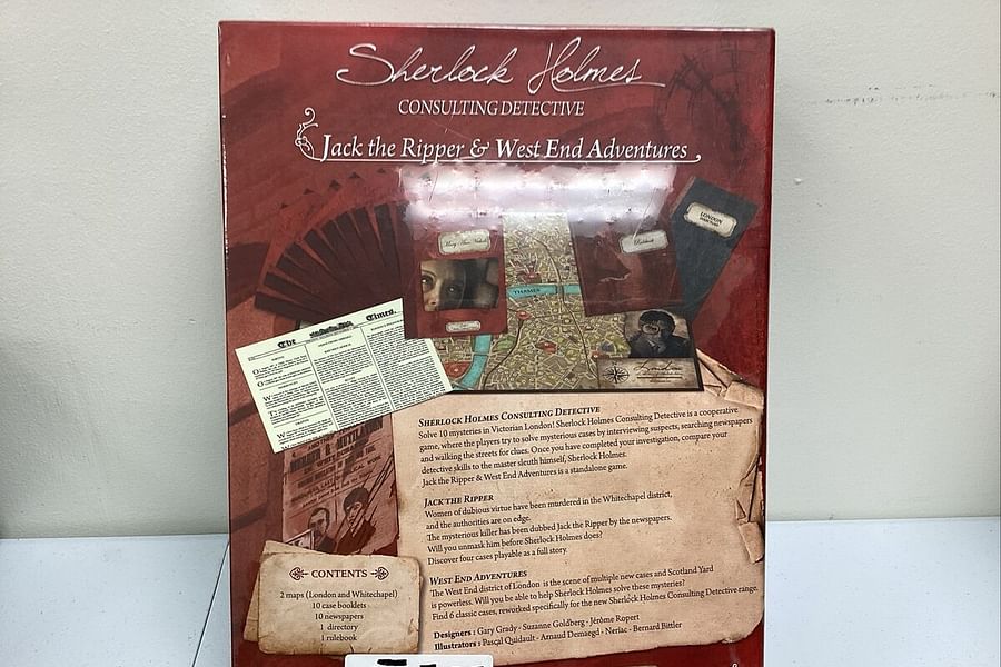 Sherlock Holmes Consulting Detective Directory