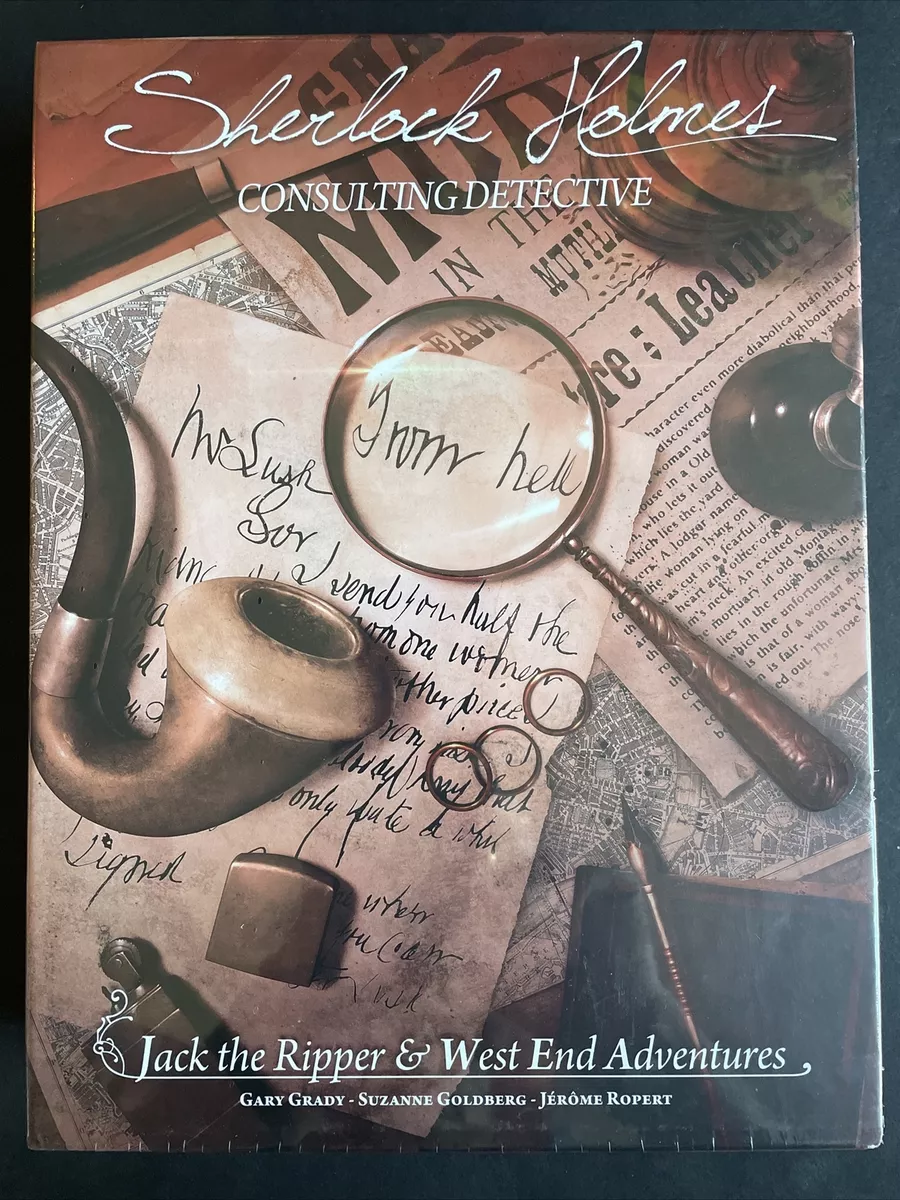Sherlock Holmes Consulting Detective Jack the Ripper & West End Adventures board game