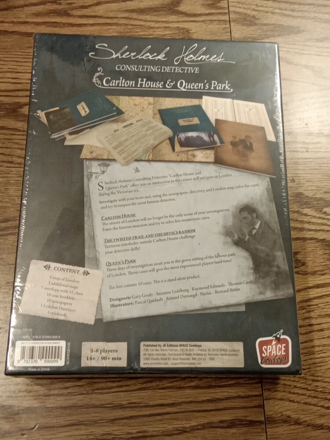 Sherlock Holmes Consulting Detective Map