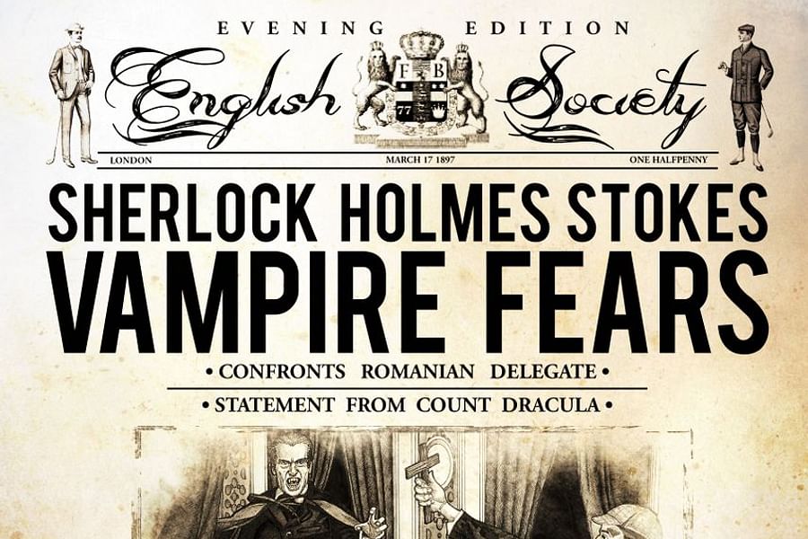 Sherlock Holmes Consulting Detective Newspapers