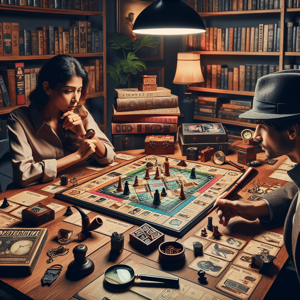 Elementary, My Dear Gamer: Top Detective Board Games for Mystery-Solving Enthusiasts