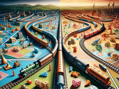 Parallel Tracks: Exploring Board Games That Capture the Ticket to Ride Appeal